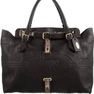 Fendi Bags Fendi Brown Selleria Leather Large tote bag